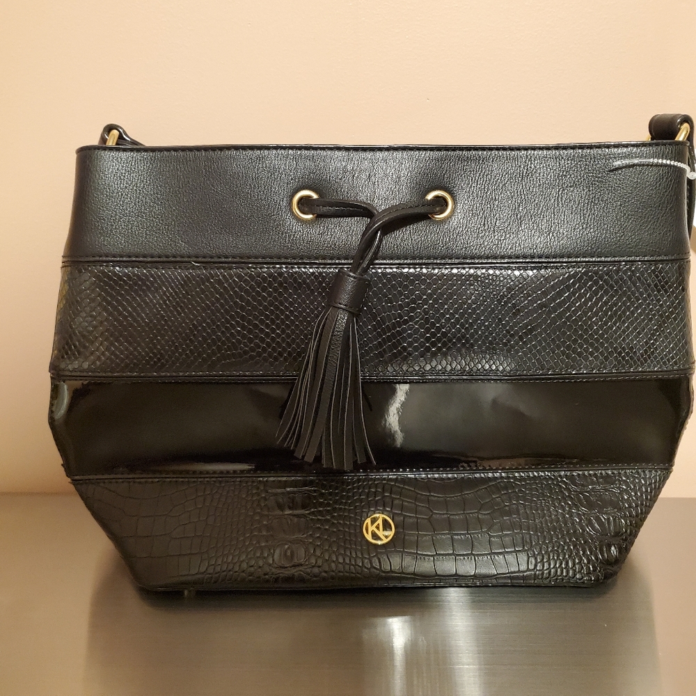 Kate Landry Black Handbag